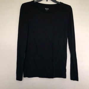 Plain black long sleeve